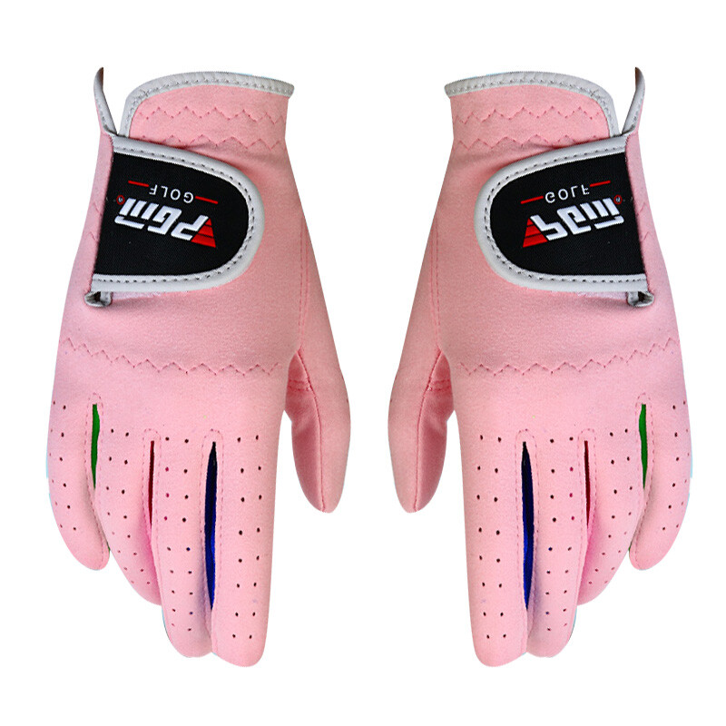 PGM兒童高爾夫手套 粉色款，16號，運動場館服務新選擇